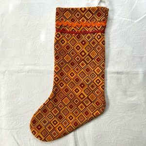 Hand Sewn Vintage Inspired Christmas Stocking